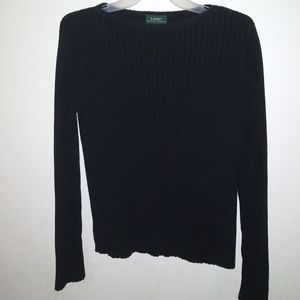 Black Ralph Lauren sweater